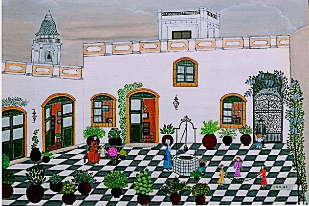 Patio colonial