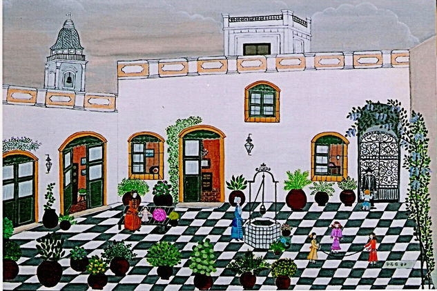 Patio colonial 