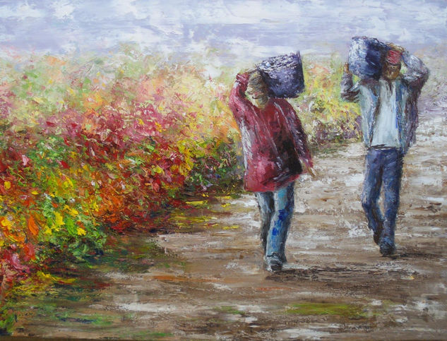 VENDIMIADORES Oil Canvas Landscaping