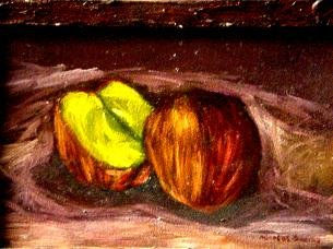 manzana partida