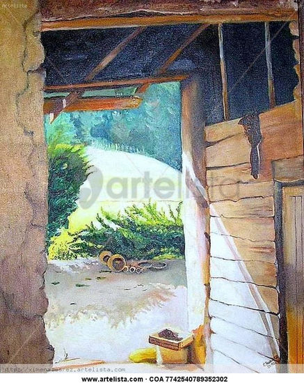 Pasaje a la Luz Oil Canvas Landscaping