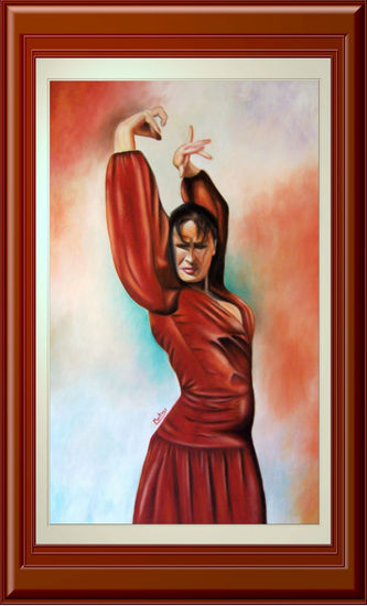 bailaora' Oil Canvas