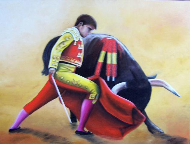 torero1 Oil Canvas