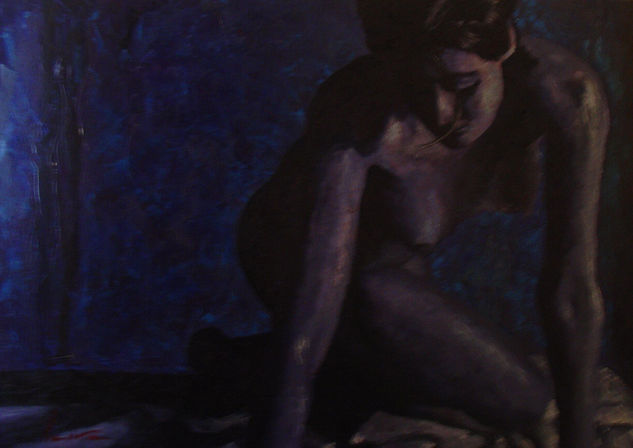 Azul Oil Canvas Nude Paintings