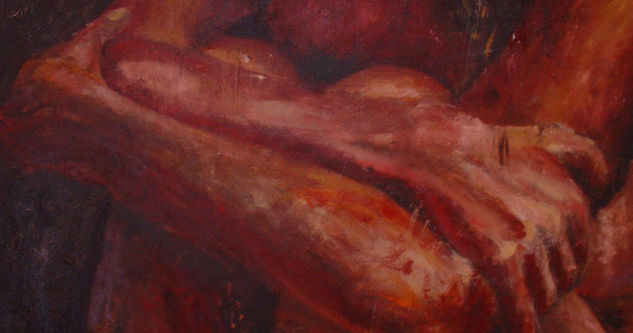 Abrazo Oil Canvas Nude Paintings