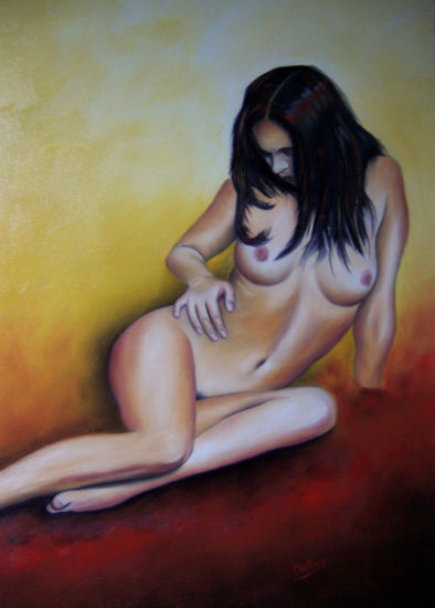 desnudo3 Oil Canvas