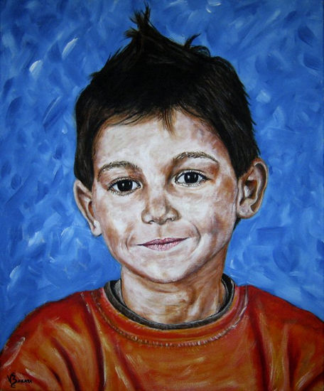 Retrato 3 Acrylic Canvas Portrait