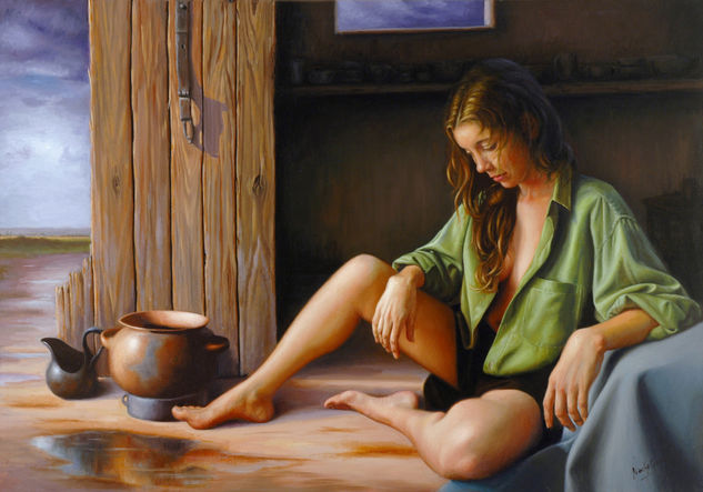 La Alfarera Oil Canvas Nude Paintings