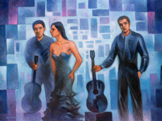 Los artistas Oil Canvas Others