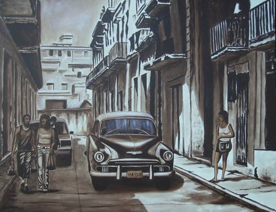 CALLE DE LA HABANA. (HAVANA'S STREET) 