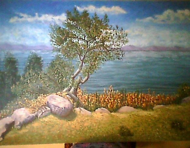 el arbol de la esperanza Oil Canvas Landscaping