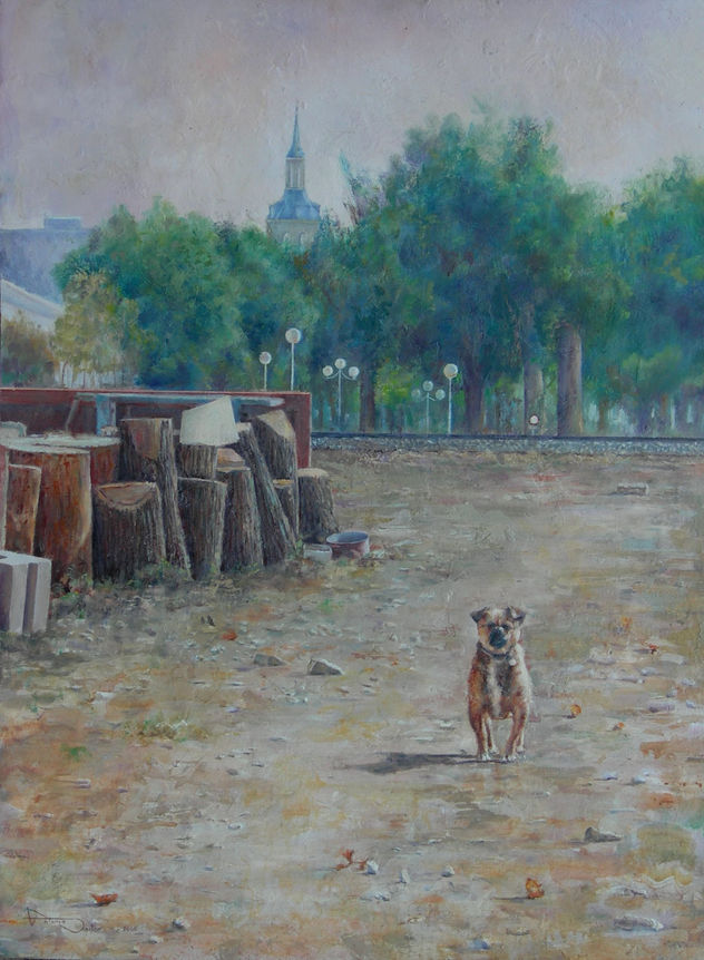 GUARDANDO LA LEÑA