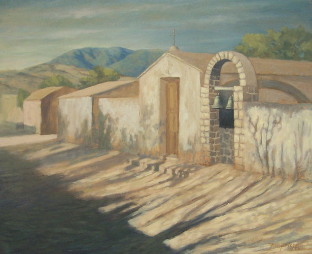 "Las hermanas" templete de la Poma, Oil Canvas Landscaping