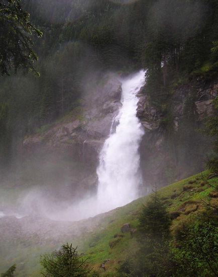 Cataratas de Krimmler-Austria Naturaleza Color (Digital)