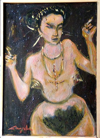 INANNA Oil Canvas Figure Painting