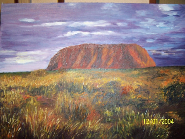 Monte Uluru Oil Panel