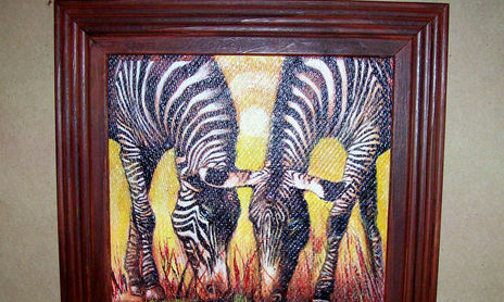 PEQUEÑOS CUADROS EN DECOUPAGE
