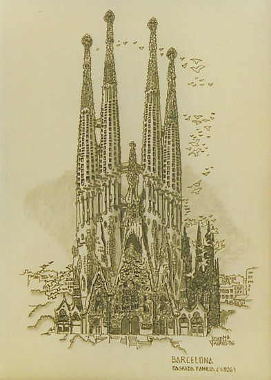 La Sagrada Família Pencil