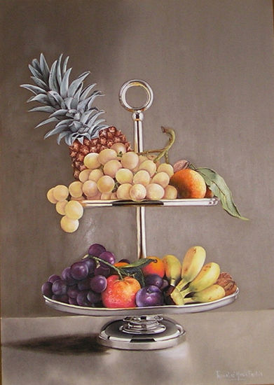 COLOR EN EL FRUTERO Oil Canvas