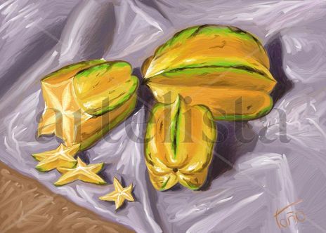 Carambolas.