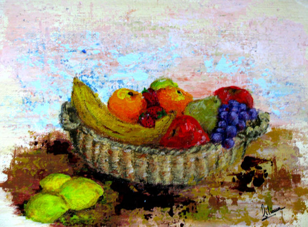 BODEGON.2 Acrylic Panel Still Life Paintings