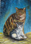 GATA ATIGRADA Y SU HIJO