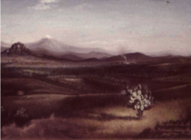 VALLE DE MEXICO 2 Oil Canvas Landscaping