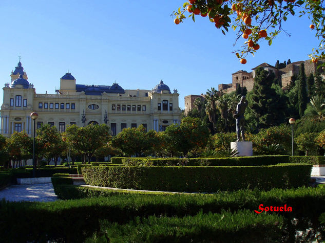 Málaga Ayuntamiento y Alcazaba Architecture and Interiorism Color (Digital)