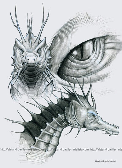 Dragón Marino Graphite