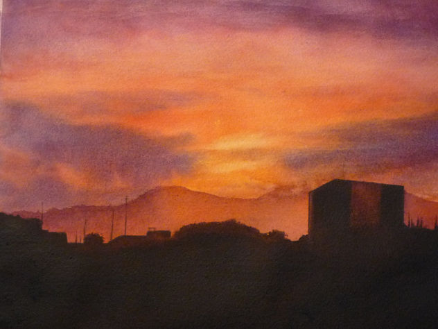 Ocaso en Carabayllo-Lima