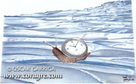 El Cargol Del Temps Mixed Media