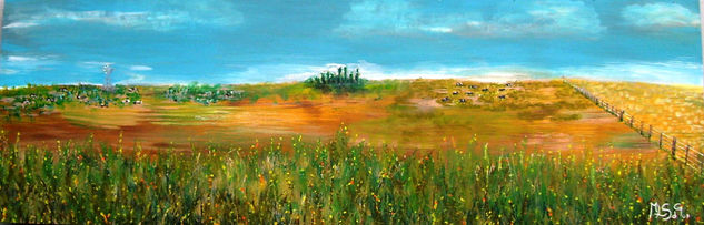 EMPIEZA LA PRIMAVERA Acrylic Panel Landscaping