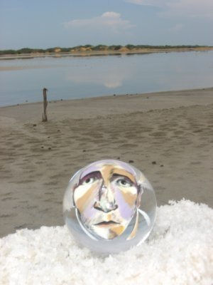 detalle Jya disos de la lluvia en las salinas de Cojoro 