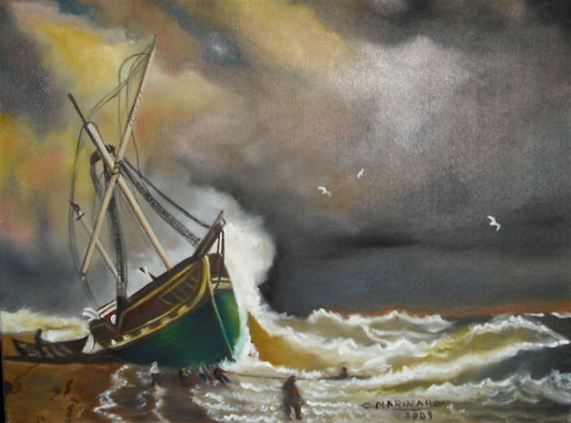 BARCO Oil Textile Marine Painting