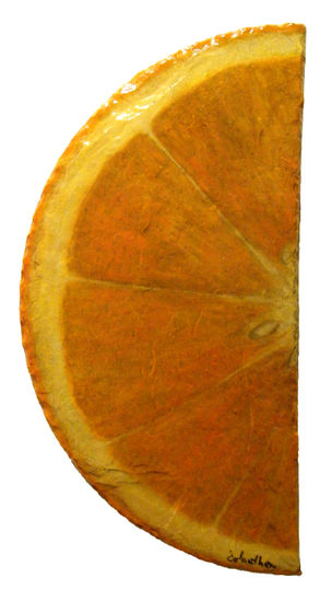 La famosa media naranja Oil Canvas Sports