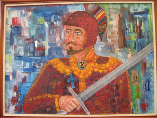 Guerrero Oil Canvas Portrait