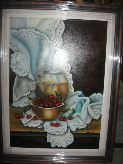 broderie Oil Canvas Still Life Paintings