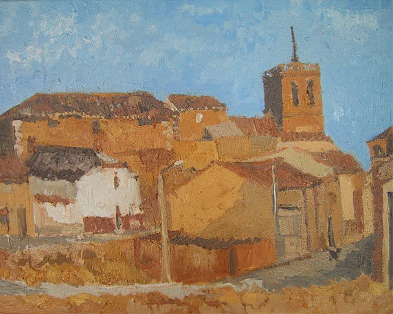 Tamariz de Campos Oil Canvas Landscaping