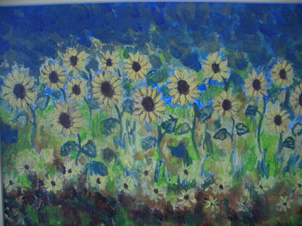 Campo de girasoles