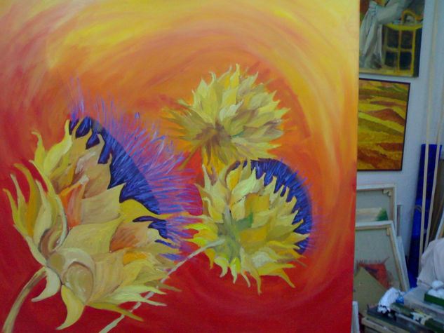 Cardos Oil Canvas Floral Painting