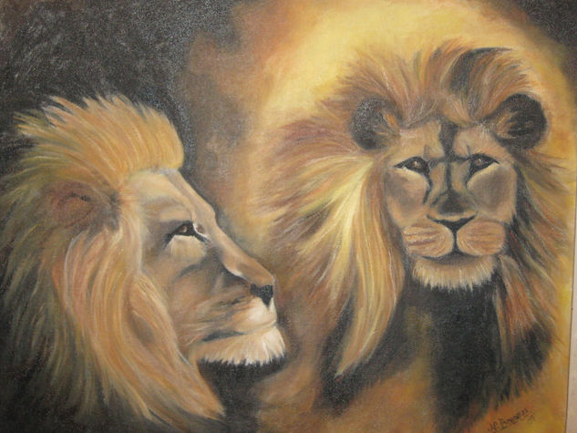 Leones Oil Canvas Landscaping