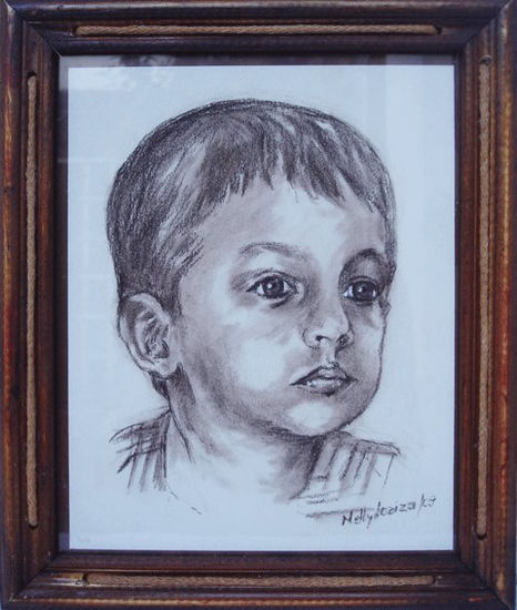 Mi nieto Lucien Charcoal