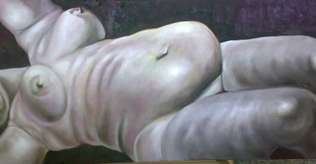 MOTIVOS CONTUNDENTES Oil Canvas Figure Painting