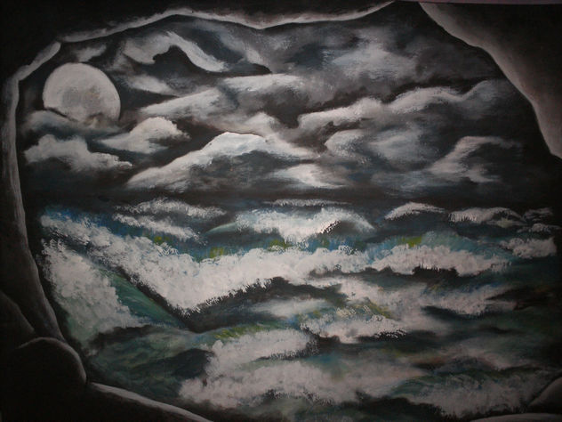 paisaje negro
