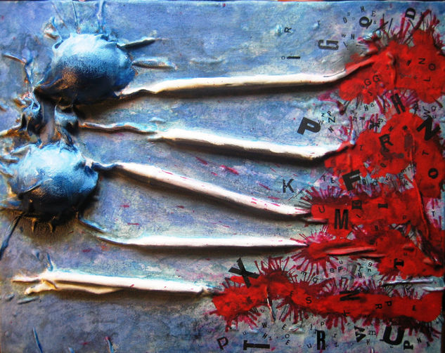 3 poemas de amor y una canción desestructurada (2) Acrylic Canvas Others