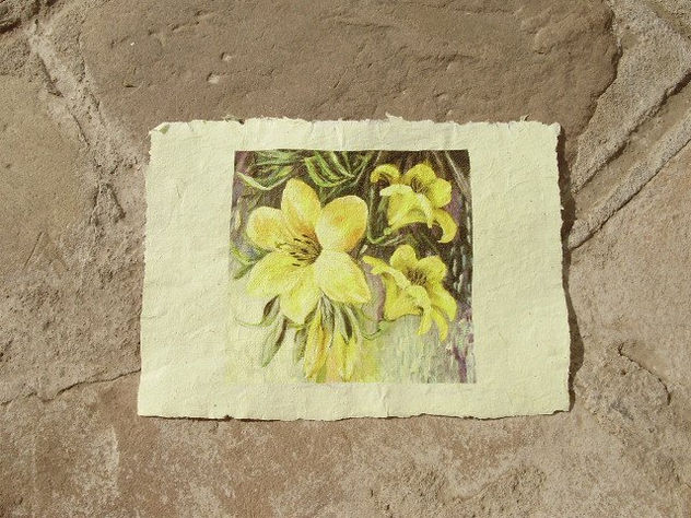 las flores amarillas