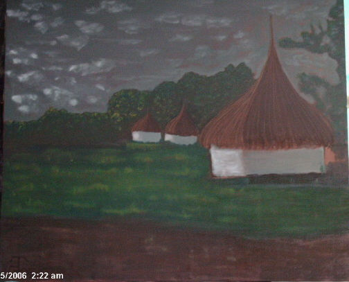 Churuatas Modernas Oil Canvas