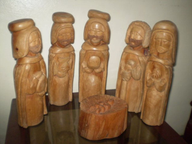 el nacimiento del niño jesus Pottery Figurative