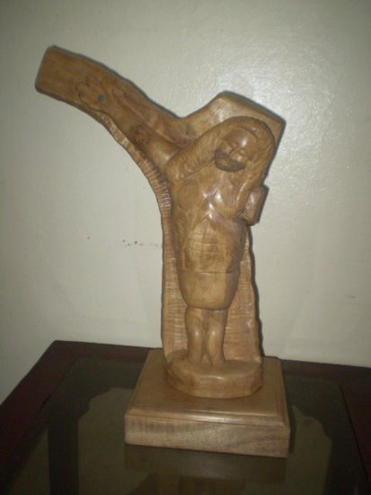 mi cristo roto Pottery Figurative