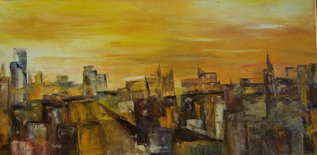 BUENOS AIRES Oil Canvas Landscaping